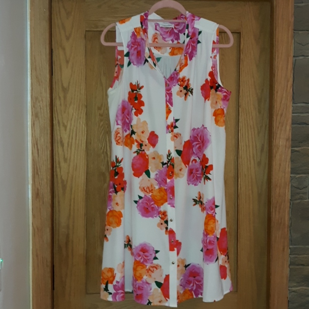 Floral dress by Calvin Klein